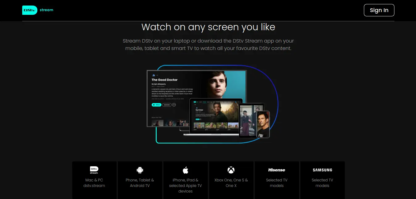 dstv-stream-home-page